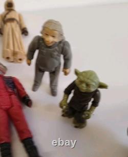 Vintage Star Wars Bundle 35 x Figures Inc Boba R2D2 DSD Chewbacca Yoda Beaters