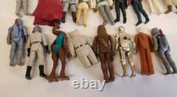 Vintage Star Wars Bundle 35 x Figures Inc Boba R2D2 DSD Chewbacca Yoda Beaters