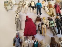 Vintage Star Wars Bundle 35 x Figures Inc Boba R2D2 DSD Chewbacca Yoda Beaters