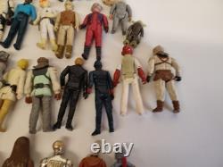 Vintage Star Wars Bundle 35 x Figures Inc Boba R2D2 DSD Chewbacca Yoda Beaters