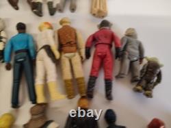 Vintage Star Wars Bundle 35 x Figures Inc Boba R2D2 DSD Chewbacca Yoda Beaters