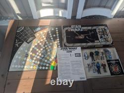 Vintage Star Wars Bundle 6 Figures, 2 Ships & Board Game Kenner/Palitoy