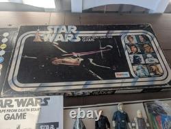 Vintage Star Wars Bundle 6 Figures, 2 Ships & Board Game Kenner/Palitoy