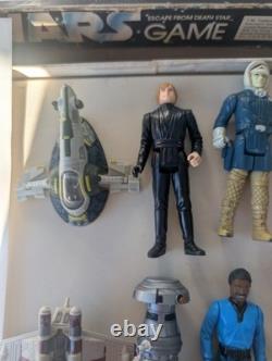 Vintage Star Wars Bundle 6 Figures, 2 Ships & Board Game Kenner/Palitoy