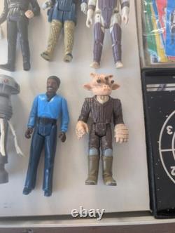 Vintage Star Wars Bundle 6 Figures, 2 Ships & Board Game Kenner/Palitoy