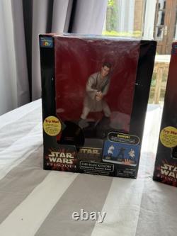 Vintage Star Wars Bundle Inc Lightsabers, Vintage Costume, VHS And Money Box