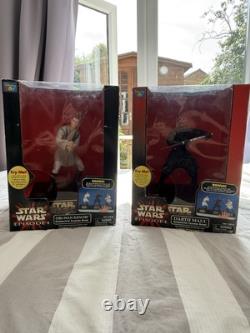 Vintage Star Wars Bundle Inc Lightsabers, Vintage Costume, VHS And Money Box