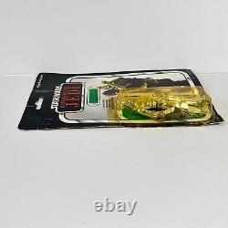 Vintage Star Wars C-3PO Removable Limbs Figure 65 Back ROTJ Carded MOC Palitoy