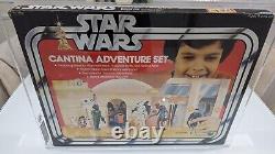 Vintage Star Wars Cantina Adventure Playset 1979 Sears Exclusive UKG Graded 75