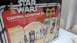 Vintage Star Wars Cantina Adventure Playset Sears Kenner 1979 UKG Graded Boxed