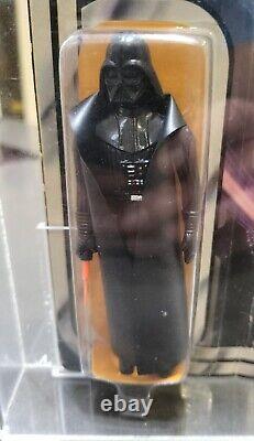 Vintage Star Wars Carded Darth Vader Kenner 12 Bk C Ukg Graded