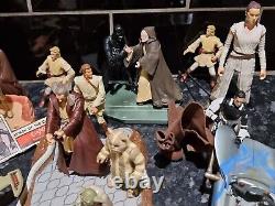 Vintage Star Wars Collectibles Figures plus much more Big Job Lot, see 12 photos