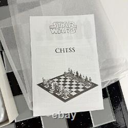 Vintage Star Wars Collector's 3D Chess Set 70146 1999 By Character Games Boxed