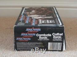 Vintage Star Wars Complete Ewok Combat Playset 100% Original Boxed 1984