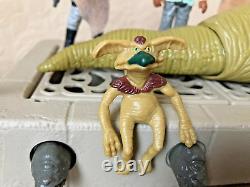 Vintage Star Wars? Complete Jabba the Hutt Playset & 4 Figures? 100% Original