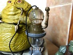 Vintage Star Wars? Complete Jabba the Hutt Playset & 4 Figures? 100% Original