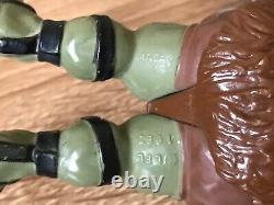 Vintage Star Wars? Complete Jabba the Hutt Playset & 4 Figures? 100% Original