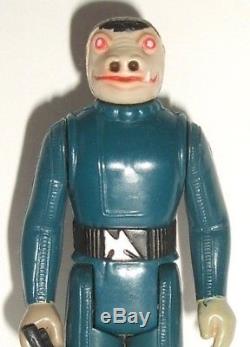 Vintage Star Wars Complete Rare Blue Snaggletooth Action Figure 1978