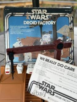 Vintage Star Wars DROID FACTORY Playset 1979 Kenner W BOX & PARTS LIST