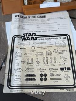 Vintage Star Wars DROID FACTORY Playset 1979 Kenner W BOX & PARTS LIST
