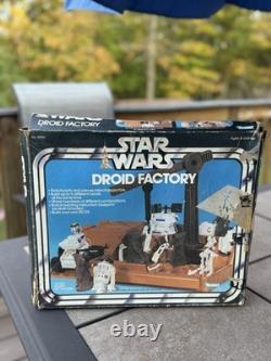 Vintage Star Wars DROID FACTORY Playset 1979 Kenner W BOX & PARTS LIST