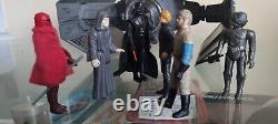 Vintage Star Wars Darth Fighter 1977 Complete & 6 Vintage SW Kenner Orig Figures