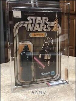 Vintage Star Wars Darth Vader Moc 12 Back A Unpunched Afa 60