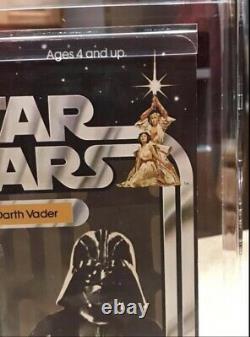 Vintage Star Wars Darth Vader Moc 12 Back A Unpunched Afa 60