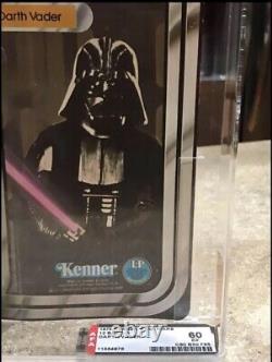 Vintage Star Wars Darth Vader Moc 12 Back A Unpunched Afa 60