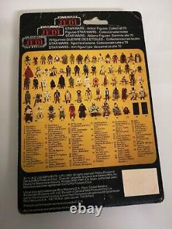 Vintage Star Wars Darth Vader Tri Logo Figure On Card