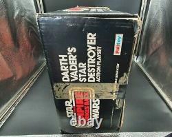 Vintage Star Wars Darth Vader's Star Destroyer Playset 1980 Boxed Incomplete