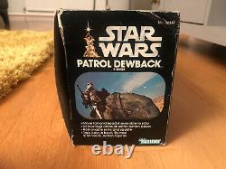 Vintage Star Wars Dewback With Original Kenner Box 1983