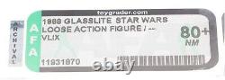 Vintage Star Wars Droids TV Series Glasslite Vlix AFA 80+ New Grade