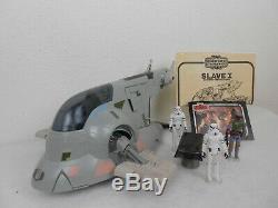 Vintage Star Wars ESB 1981 Slave One Very Nice Fully Functional Complete