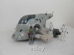 Vintage Star Wars ESB 1981 Slave One Very Nice Fully Functional Complete