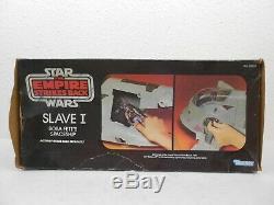 Vintage Star Wars ESB 1981 Slave One Very Nice Fully Functional Complete