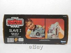 Vintage Star Wars ESB 1981 Slave One Very Nice Fully Functional Complete