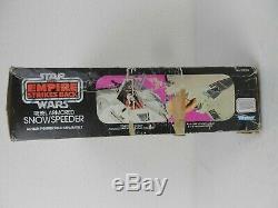 Vintage Star Wars ESB 1981 Snowspeeder withBox Nice Working Light & Sound Kenner