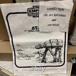 Vintage Star Wars ESB AT-AT Walker With Box, Inserts, Complete With Instructions