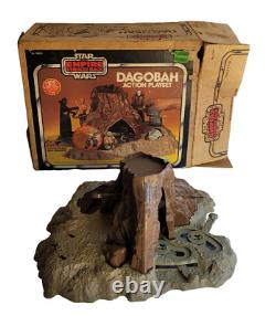 Vintage Star Wars ESB Dagobah Action Playset in Original Box! M22