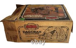 Vintage Star Wars ESB Dagobah Action Playset in Original Box! M22