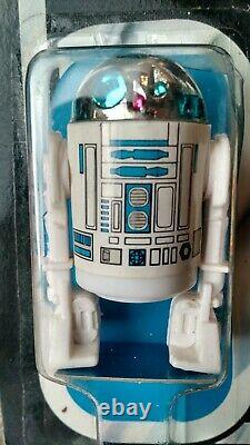 Vintage Star Wars ESB R2D2 21 back G MOC Kenner 1980