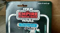 Vintage Star Wars ESB R2D2 21 back G MOC Kenner 1980