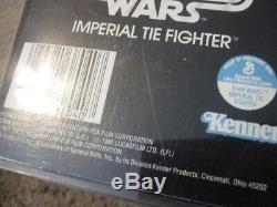 Vintage Star Wars ESB Tie FIghter MIB AFA 85-Q