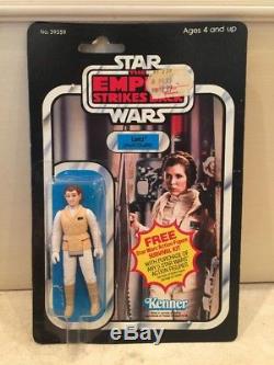 Vintage Star Wars Empire Strikes Back ESB Leia Hoth Outfit Cut Bubble Orig Gun