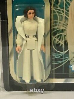 Vintage Star Wars Empire Strikes Back ESB Princess Leia Organa AFA 85 45 back A