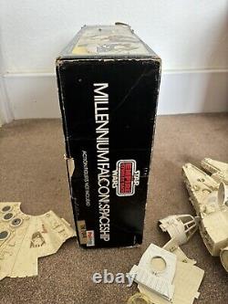 Vintage Star Wars Empire Strikes Back Palitoy ESB Original Millenium Falcon +box