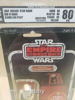 Vintage Star Wars Empire Strikes Cloud Car Pilot 47 Back Moc Afa Graded 80 Lqqk