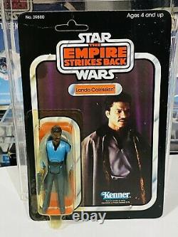 Vintage Star Wars Esb Lando Calrissian Carded Action Figure 32 Back Moc