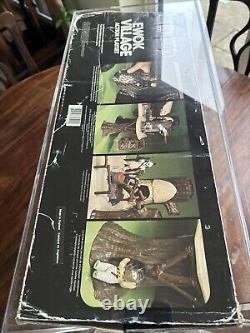 Vintage Star Wars Ewok Village Playset Boxed and in protective acrylic case